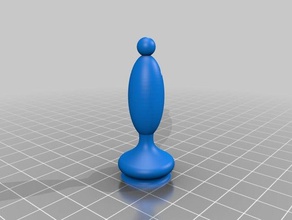 pièce d'échecs évêque 3d l'impression 3d print model - Mito3D
