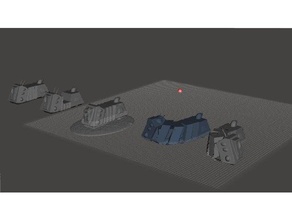 robotech empire remote-gun apc set 1 games masters rrt wargame 3d print model - Mito3D