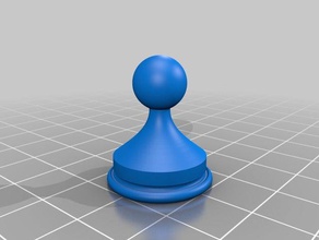 chess piece pawn 3d printing 3d print model - Mito3D