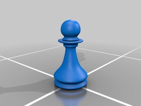 scacchi pedone 3d stampa 3d print model - Mito3D