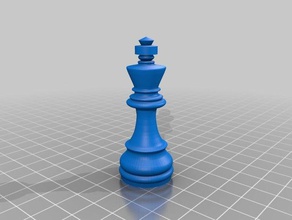 rainha de xadrez 3d impressão 3d print model - Mito3D