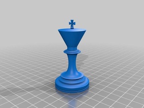 jogo de xadrez 3d impressão figuras 3d print model - Mito3D