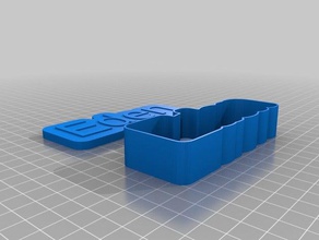 meu personalizada caixa de texto brinquedos jogos 3d print model - Mito3D