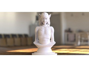 catra Skulpturen she-ra 3d print model - Mito3D