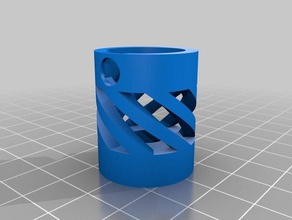 meine angepasste flexible Kupplung Maschine tools 3d print model - Mito3D