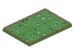 Marmor Ausübung Maschine Teil 2-Basis mechanisch ist Spielzeug 3d print model - Mito3D