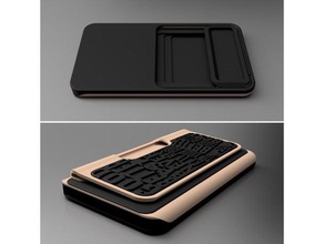 aeven card&cash holder accessories 3d print model - Mito3D