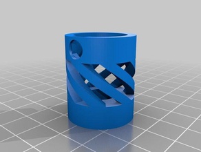 meine angepasste flexible Kupplung Maschine tools 3d print model - Mito3D