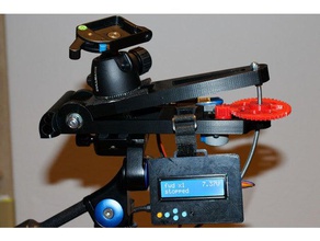 porte de grange tracker fusionné pièces grandes imprimantes d'autres l'astronomie l'astrophotographie 3d print model - Mito3D