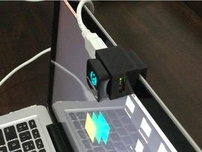 microview clip case gadgets arduino lulzbot mini microcontroller sparkfun 3d print model - Mito3D