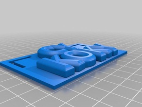 cy koky llavero llaveros 3d print model - Mito3D