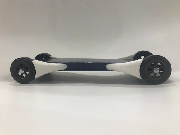 pinewood derby pára-lamas da roda de escudos veículos 3D print model - Mito3D