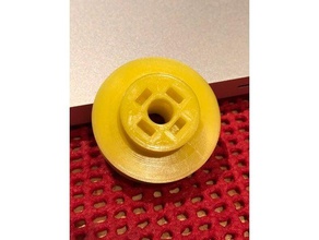pulley 60 teeth 8 mm axis gt2 parts belt customized x5s z-axis 3d print model - Mito3D