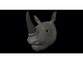 rhino 3d drucken 3d print model - Mito3D