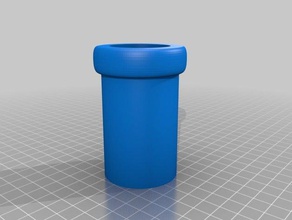 mario pipe caneca brinquedos jogos 3d print model - Mito3D
