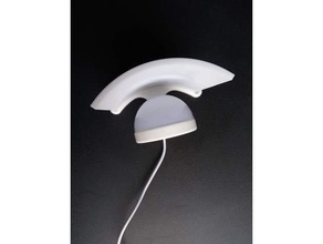 lithophane stehen Dekor led-Birne usb-Lampe 3d print model - Mito3D
