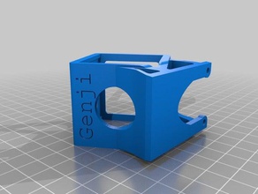 drp genji gopro session mount 3d printing 3d print model - Mito3D