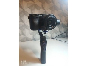sony a6000 zhiyun lisse mod de la caméra cardan alpha 3d print model - Mito3D