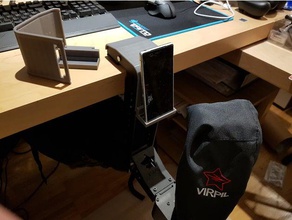 cover vpc desk mount video games 3d print model - Mito3D