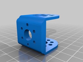 core hex motor mount 3d printing 3d print model - Mito3D
