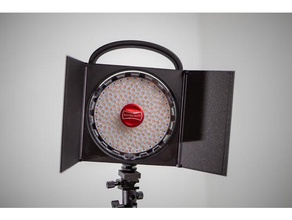 frame neo2 grip barndoors camera flashlight rotolight 3d print model - Mito3D