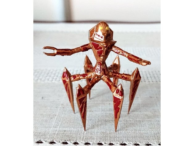 tholian sculptures alien non humanoid star trek tos original series 3D print model - Mito3D