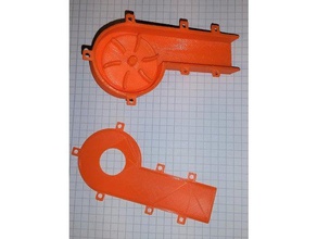 blower motor selfmade vakum temizleyici hobi 3d print model - Mito3D
