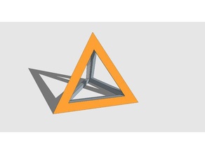 tercümesi boyama piramit tripodlar tetrapods duruyor dekor resim ahşap araçlar 3d print model - Mito3D