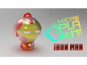 iron man microplakit series toys games aboutblank action figure charm collectible collection figurine keychain marvel comics studios universe miniature nsfw purakito tony stark toymaker 3d print model - Mito3D