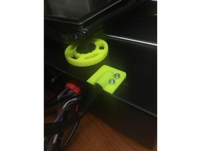 anycubic i3 mega bâche couvre-câble 3d de l'imprimante pièces 3d print model - Mito3D