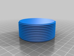 espiral g2 596595x230923x25 Teile angepasst 3d print model - Mito3D