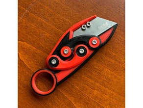 retracc bıçak çok renkli el araçlar kutu kesici katlanır jilet geri çekilebilir stanley maket bıçağı xacto 3d print model - Mito3D