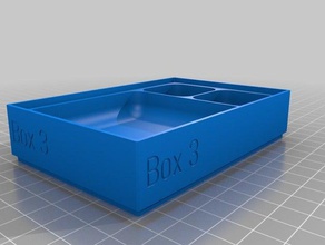 box 3 tool Inhaber - Boxen angepasst 3d print model - Mito3D