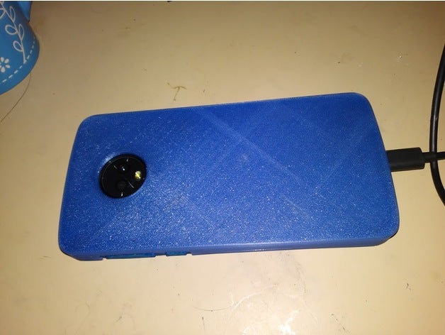 moto g6 phone case-2pc mobile 3D print model - Mito3D