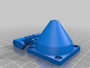 frode kjelsaas le remplacement pièces ventilateur laser eleksmaker a3 fan aider 3d print model - Mito3D