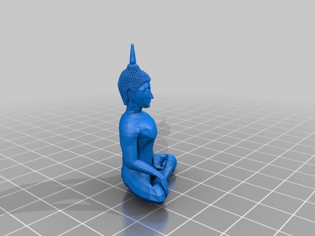 maravijaya attitude thailand buddha scans replicas art legion 3D print model - Mito3D