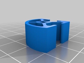 2020 estrusione angolo parti 3d print model - Mito3D