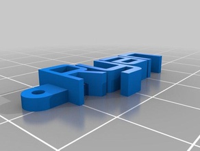 ryan organização personalizado 3d print model - Mito3D