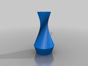 twisty vase 3d printing printer mode 3d print model - Mito3D