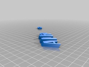 aloha organização personalizado 3d print model - Mito3D