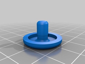tevo tornado secured reset button flex 3d printer accessories flexible 3d print model - Mito3D