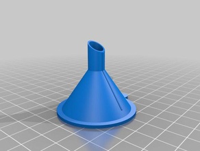 skistock funnel kitchen dining customized 3d print model - Mito3D