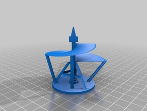 detalhe design máquina voadora de leonardo da vinci varreduras réplicas 3d print model - Mito3D