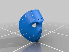 jason x pre uber máscara de prototipo las esculturas hockey horror vorhees la slasher 3d print model - Mito3D