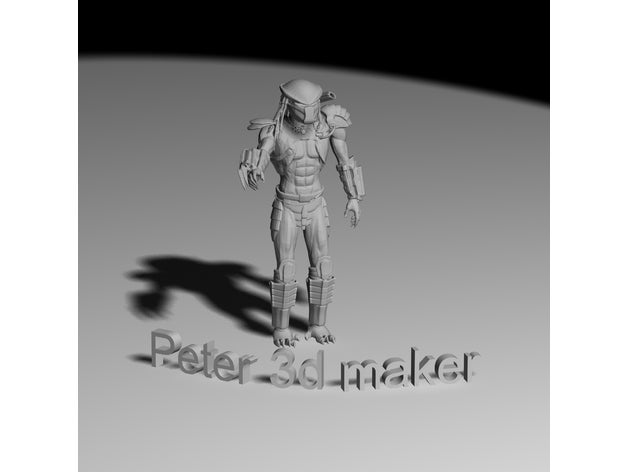 predatore le creature 3D print model - Mito3D