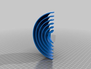 cuchara de la luna esculturas 3d print model - Mito3D