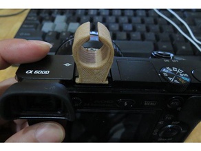camera hotshoe mic holder 3d printer parts 3d print model - Mito3D
