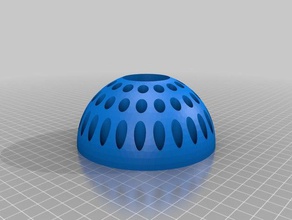 pens half sphere organizer organization 3d print model - Mito3D