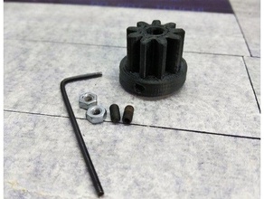 robotarm gearsmallstl geliştirilmiş Robotik nema17 step 3d print model - Mito3D