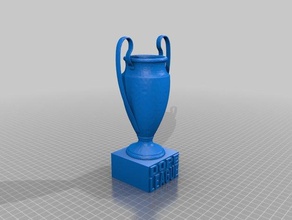 dl trofeo sculture 3d print model - Mito3D